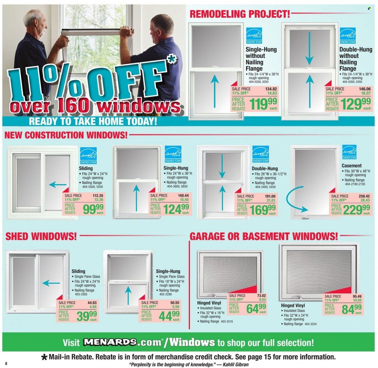 Menards Weekly Ad Flyer March 25 to April 1