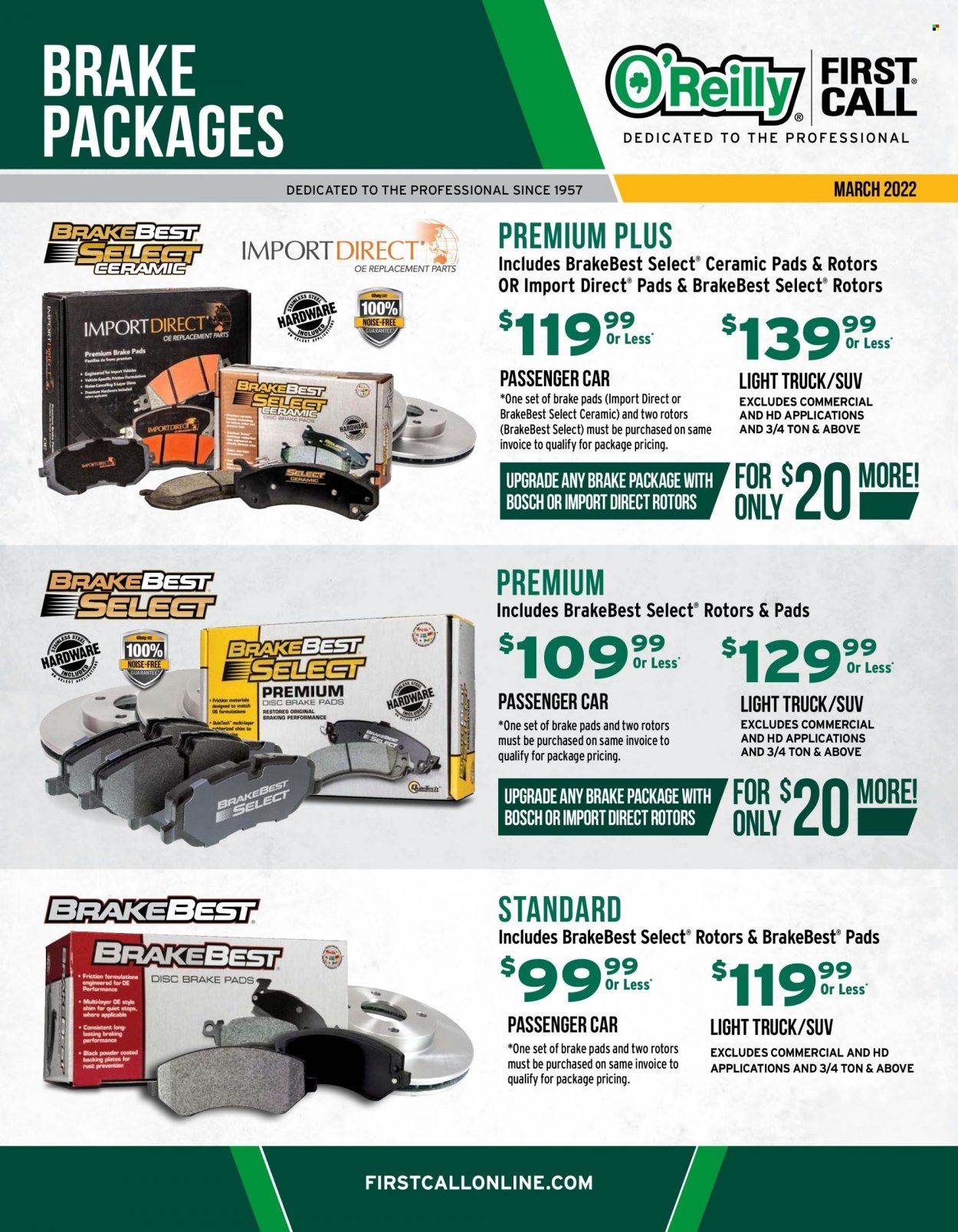 O'Reilly Auto Parts Weekly Ad Flyer March 25 to April 1