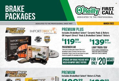 O'Reilly Auto Parts Weekly Ad Flyer March 25 to April 1
