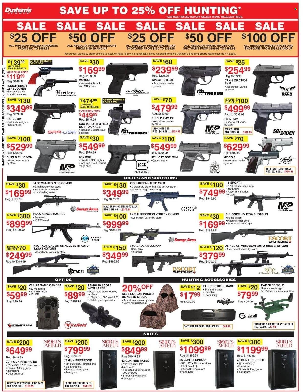 Dunham's Sports Weekly Ad Flyer March 25 to April 1