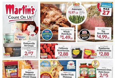 Martin’s (IN, MI) Weekly Ad Flyer March 25 to April 1