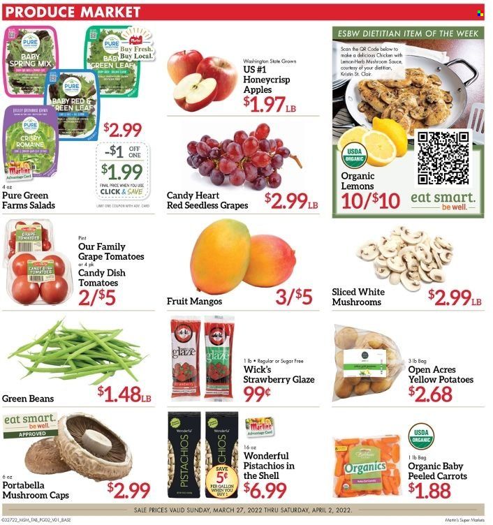 Martin’s (IN, MI) Weekly Ad Flyer March 25 to April 1