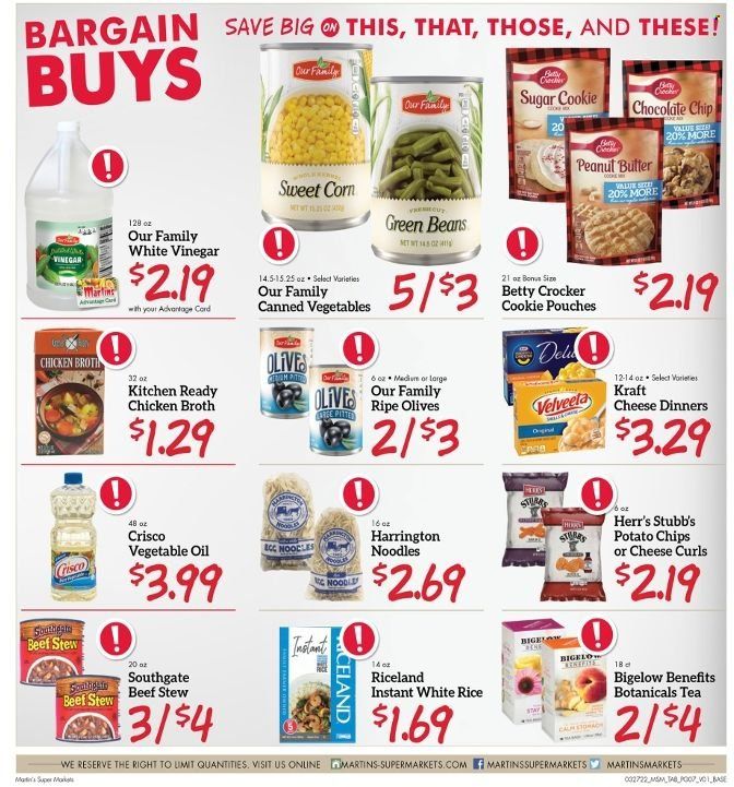 Martin’s (IN, MI) Weekly Ad Flyer March 25 to April 1