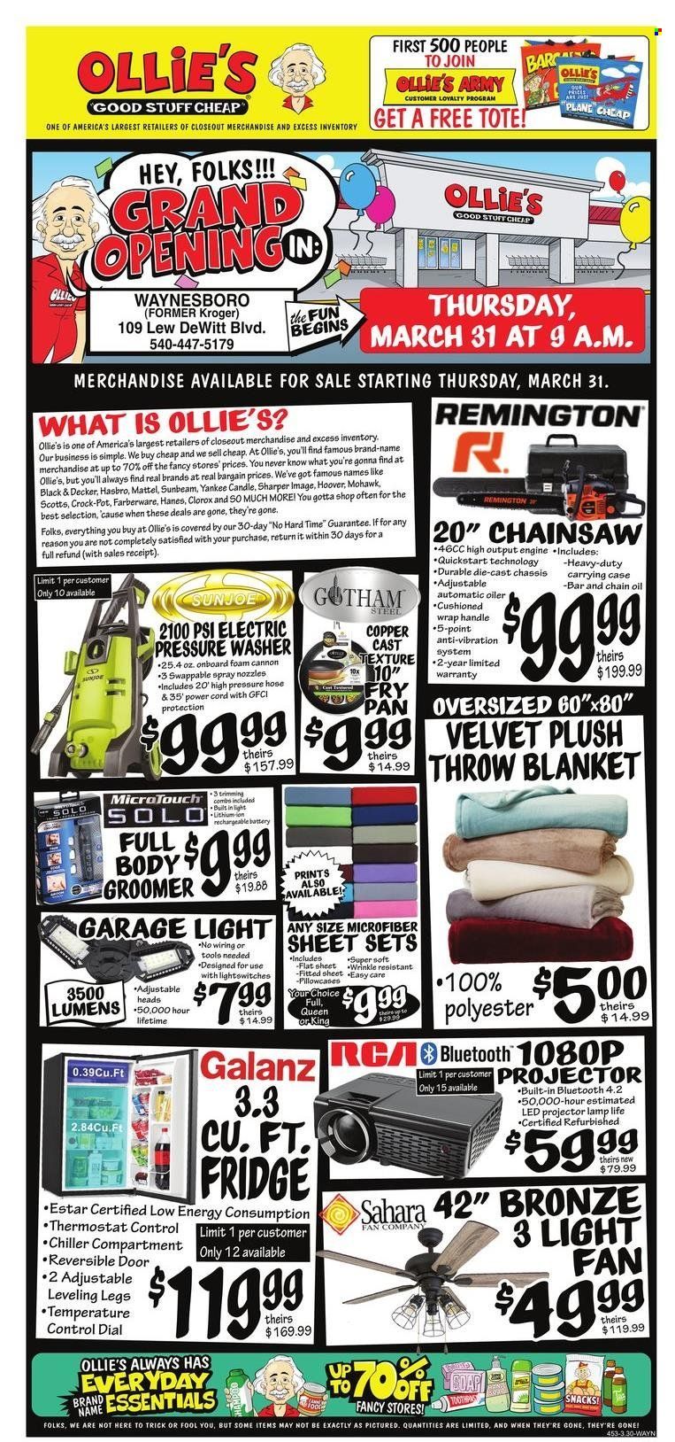 Ollie's Bargain Outlet (10) Weekly Ad Flyer March 25 to April 1