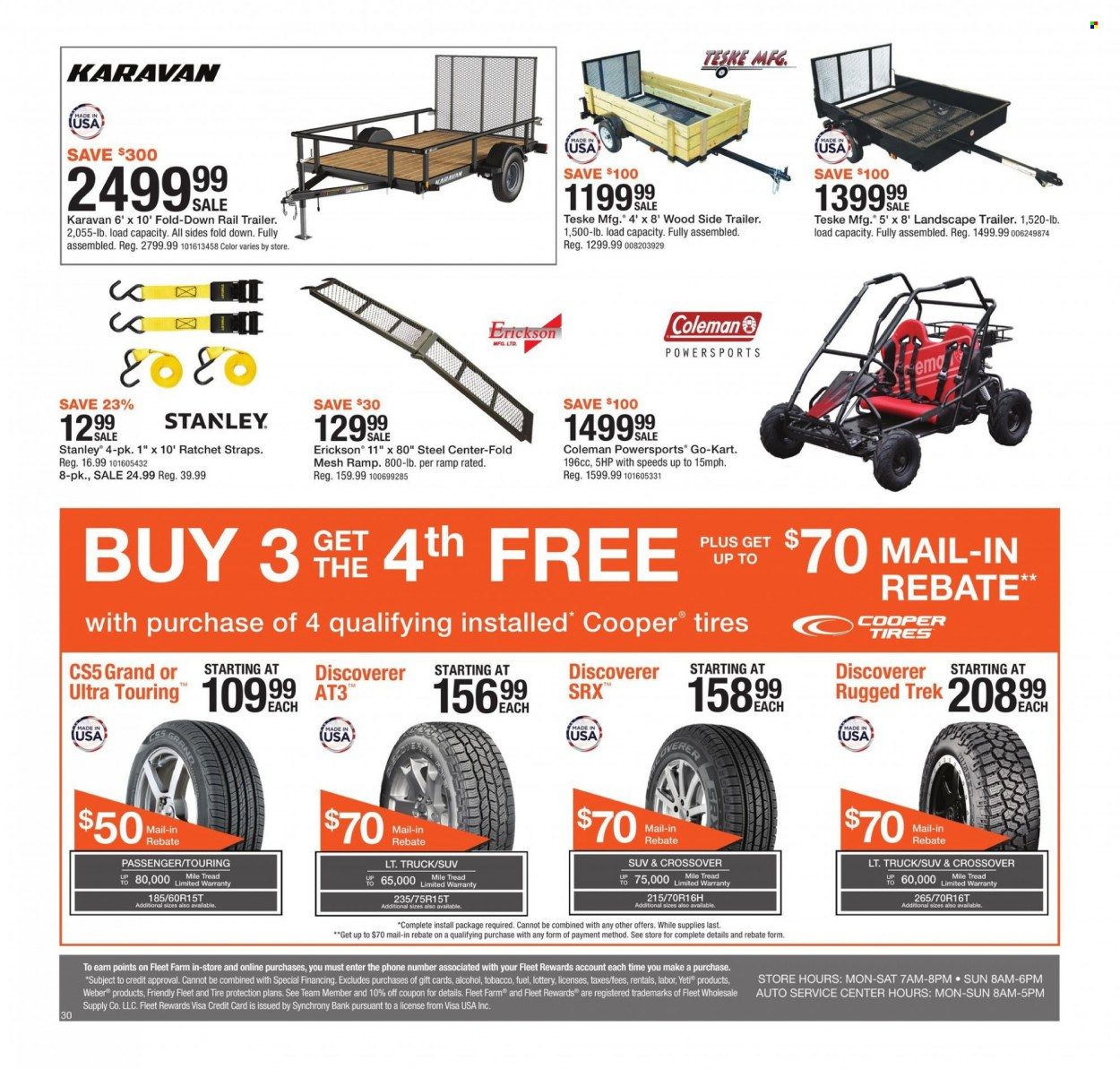 Fleet Farm (IA, MN, ND, WI) Weekly Ad Flyer March 25 to April 1