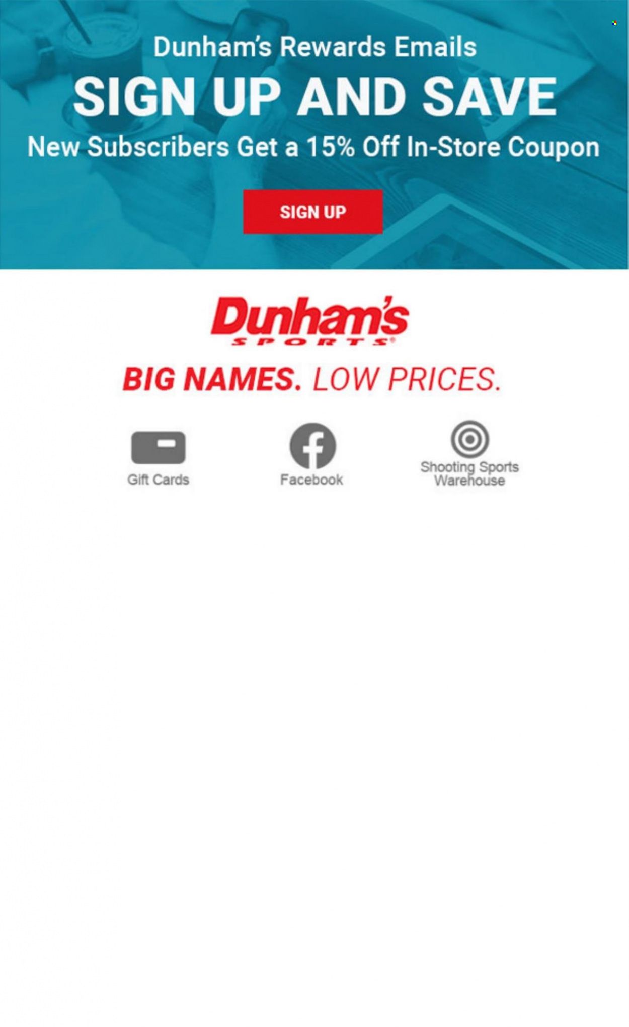 Dunham's Sports Weekly Ad Flyer March 28 to April 4
