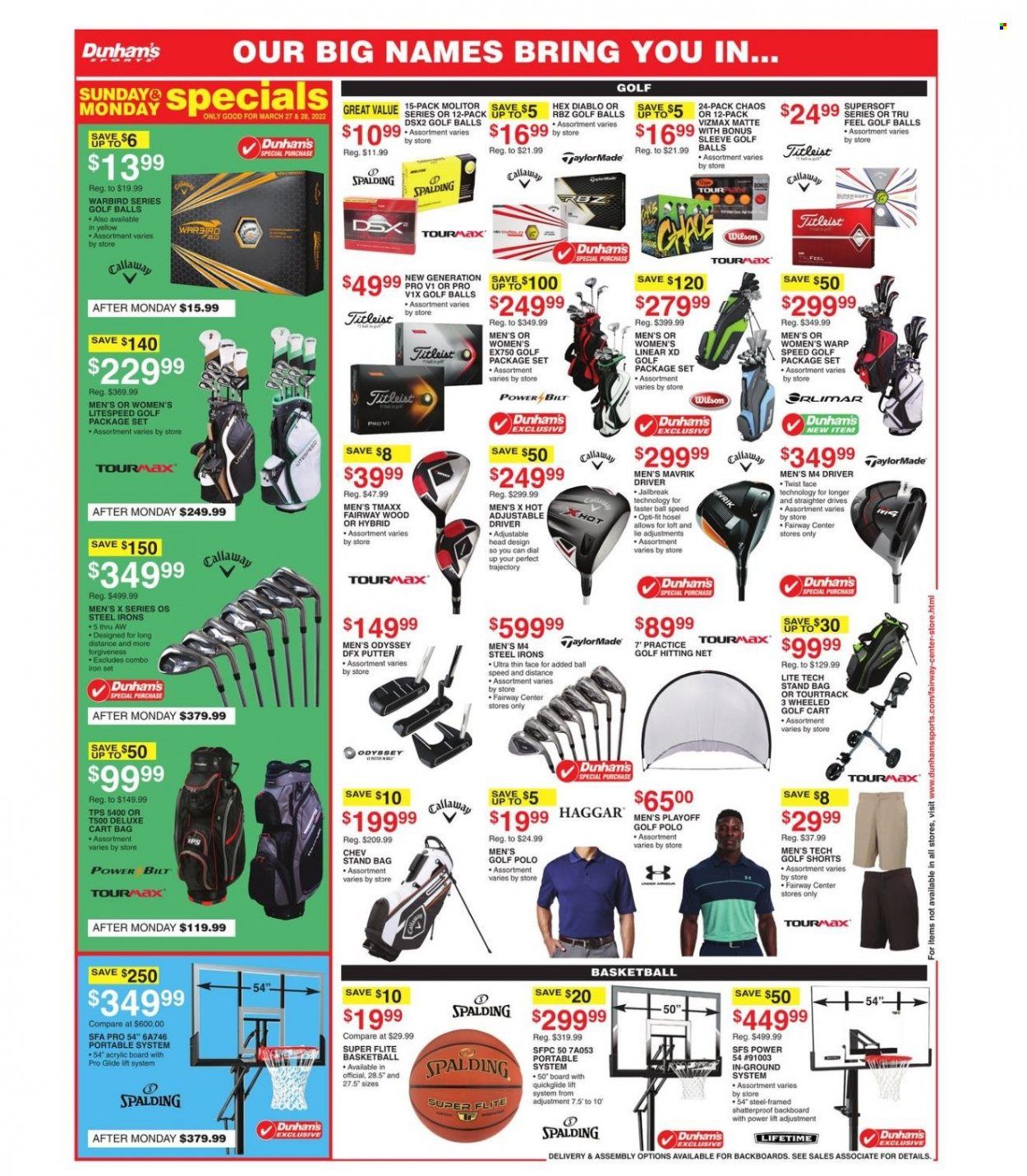 Dunham's Sports (TN) Weekly Ad Flyer March 28 to April 4