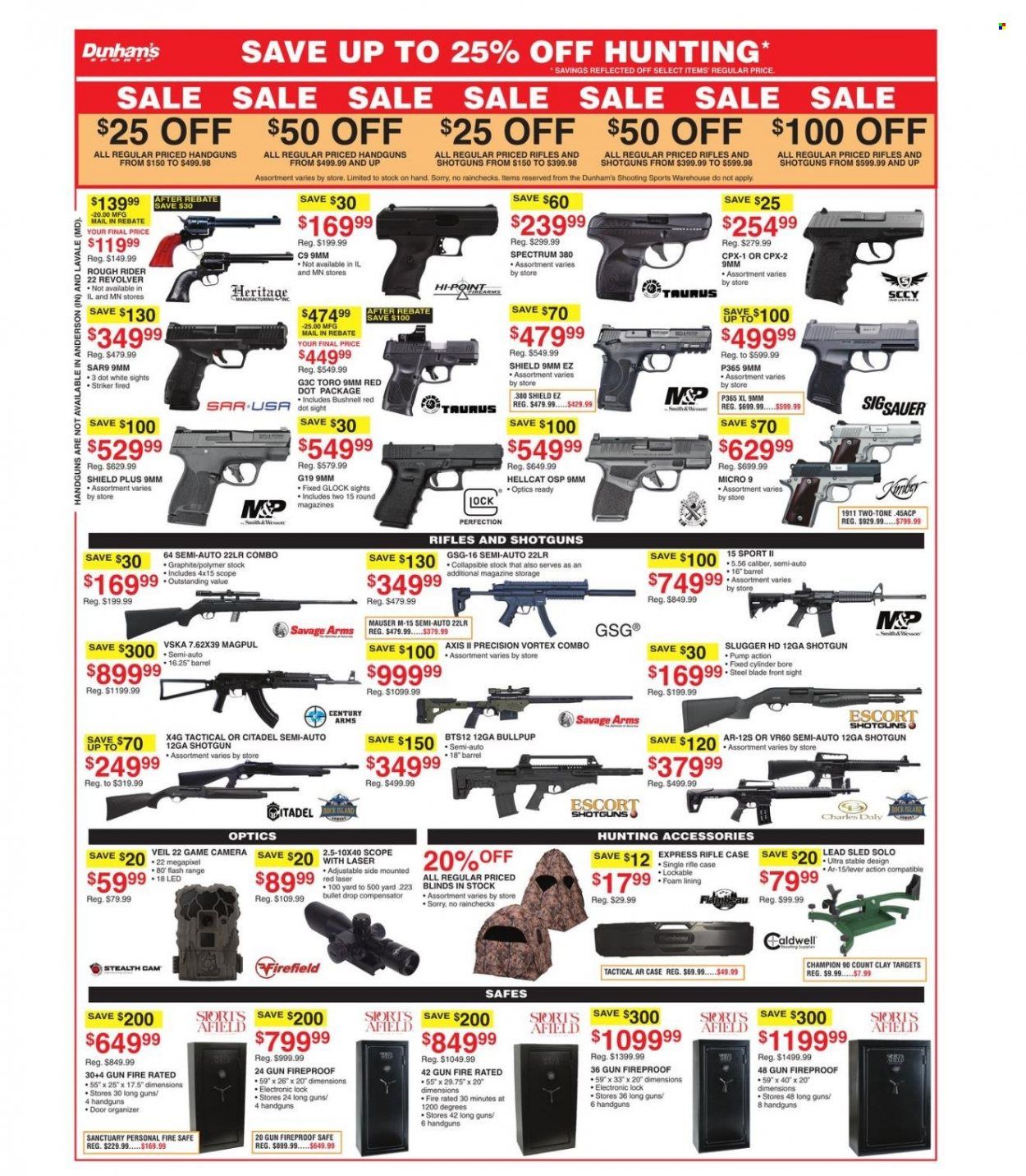 Dunham's Sports (WI) Weekly Ad Flyer March 28 to April 4