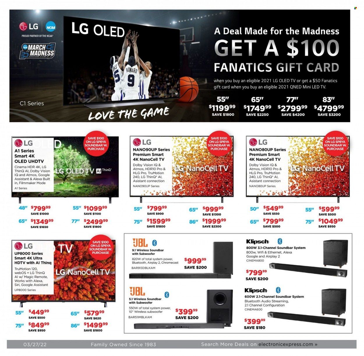 Electronic Express (AL, TN) Weekly Ad Flyer March 28 to April 4