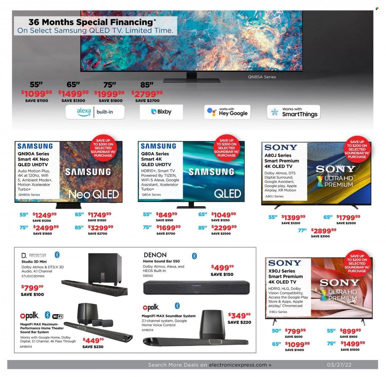 Electronic Express (AL, TN) Weekly Ad Flyer March 28 to April 4