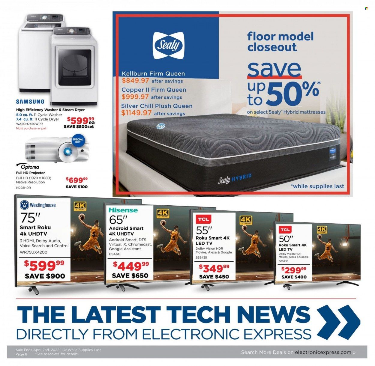 Electronic Express (AL, TN) Weekly Ad Flyer March 28 to April 4