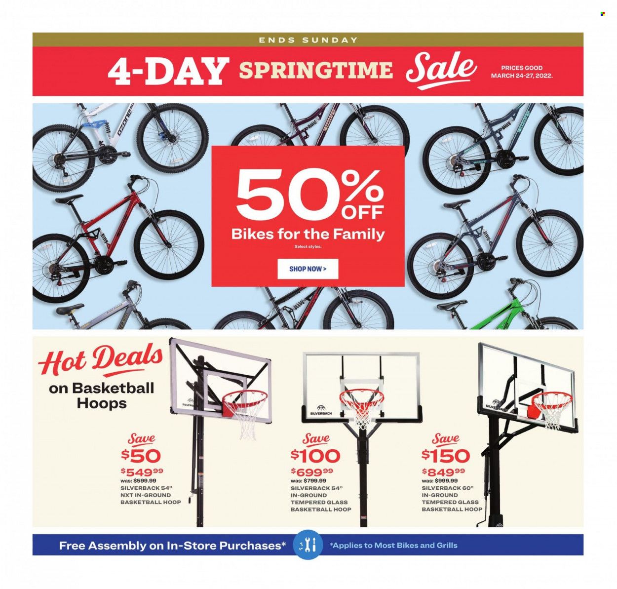 Academy Sports (AL, AR, GA, LA, MO, NC, SC, TN, TX) Weekly Ad Flyer March 28 to April 4