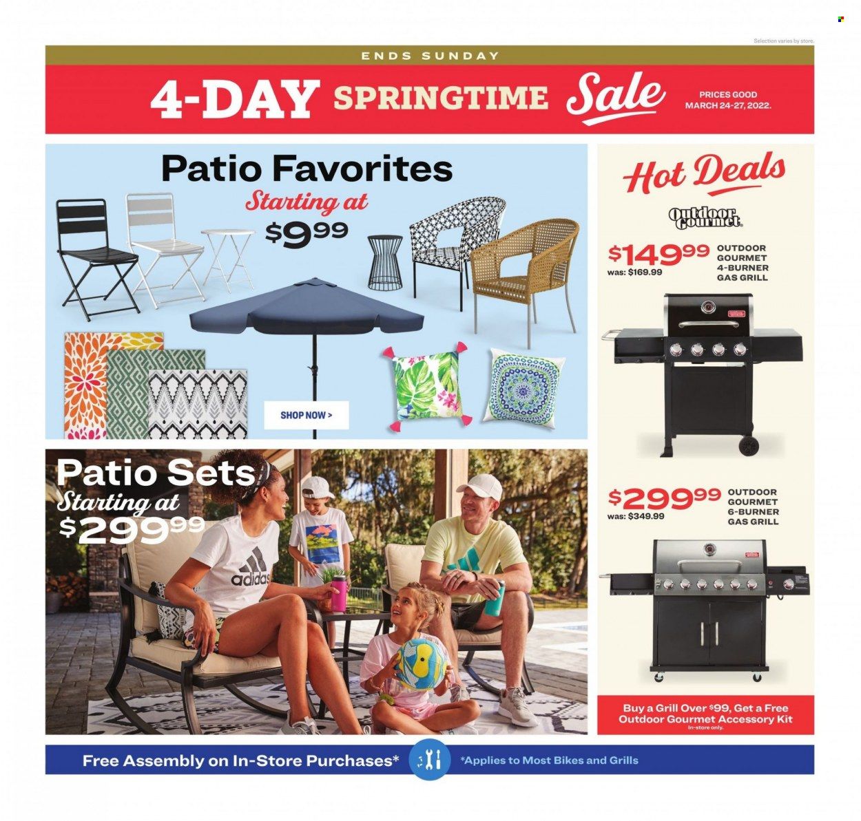 Academy Sports (AL, AR, GA, LA, MO, NC, SC, TN, TX) Weekly Ad Flyer March 28 to April 4