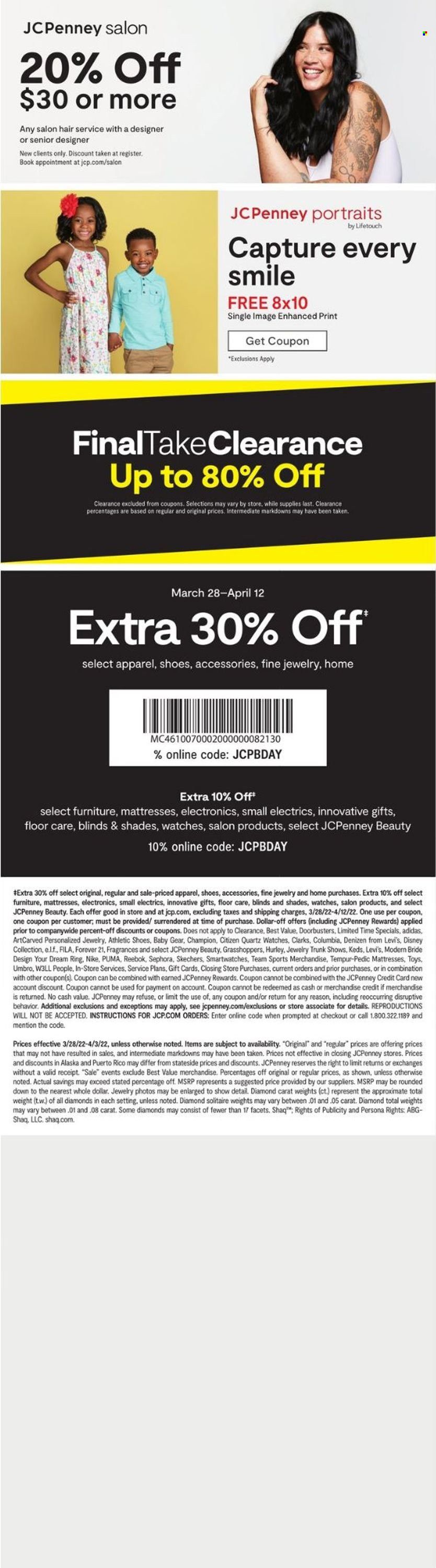 JCPenney Weekly Ad Flyer March 28 to April 4