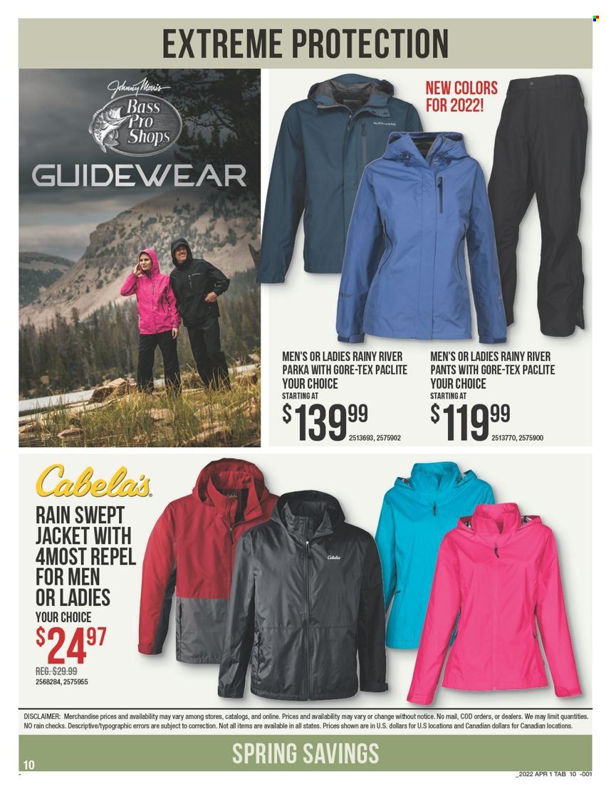Cabela's Weekly Ad Flyer March 28 to April 4