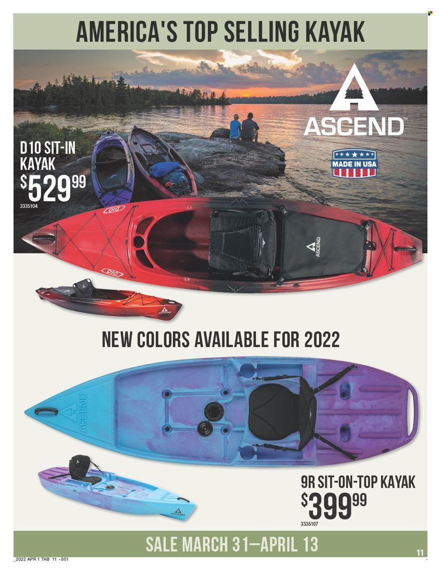 Cabela's Weekly Ad Flyer March 28 to April 4