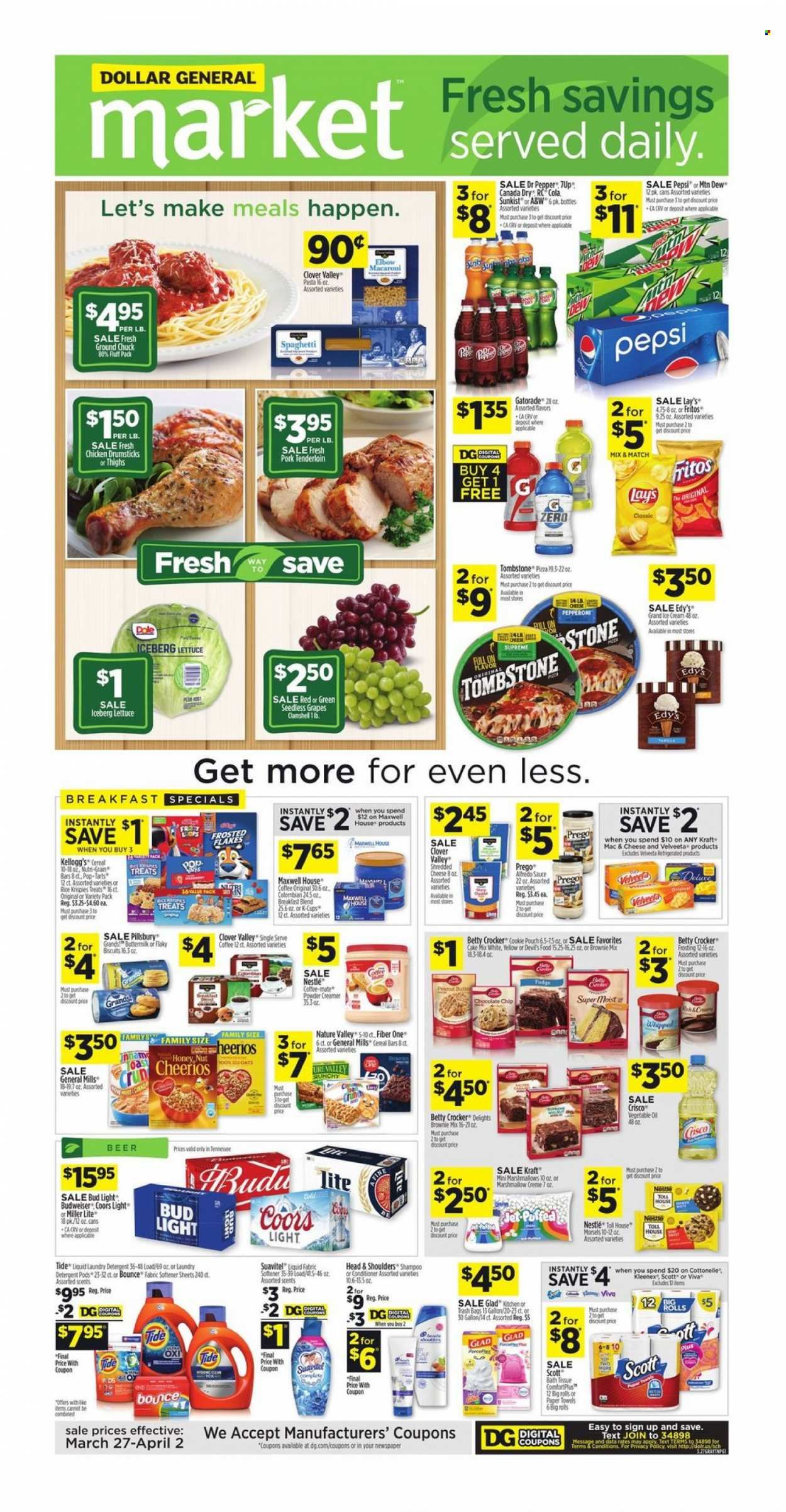 Dollar General (TN) Weekly Ad Flyer March 28 to April 4