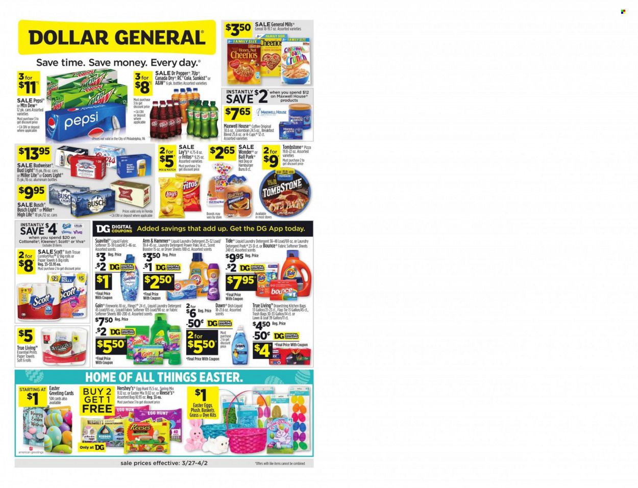 Dollar General (FL) Weekly Ad Flyer March 28 to April 4