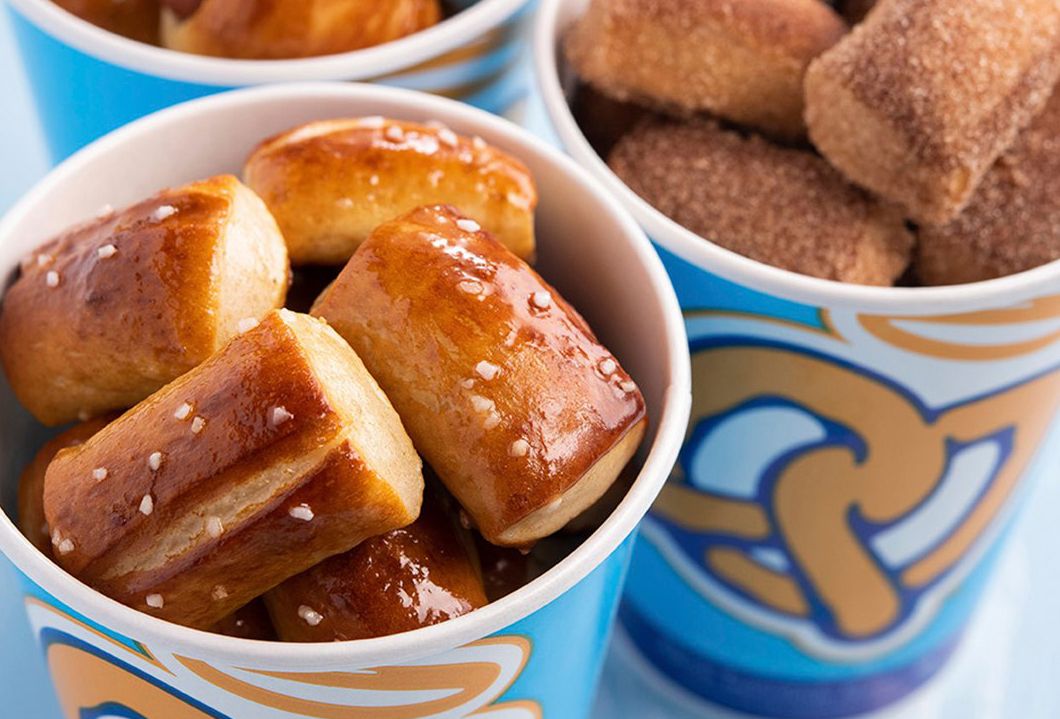 Get Free Delivery with $12+ Online and In-app Orders at Auntie Anne’s Pretzels on March 28, April 1-4 Get Free Delivery with $12+ Online and In-app Orders at Auntie Anne’s Pretzels on March 28, April 1-4