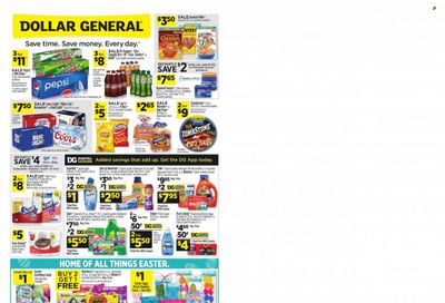 Dollar General (NC) Weekly Ad Flyer March 28 to April 4