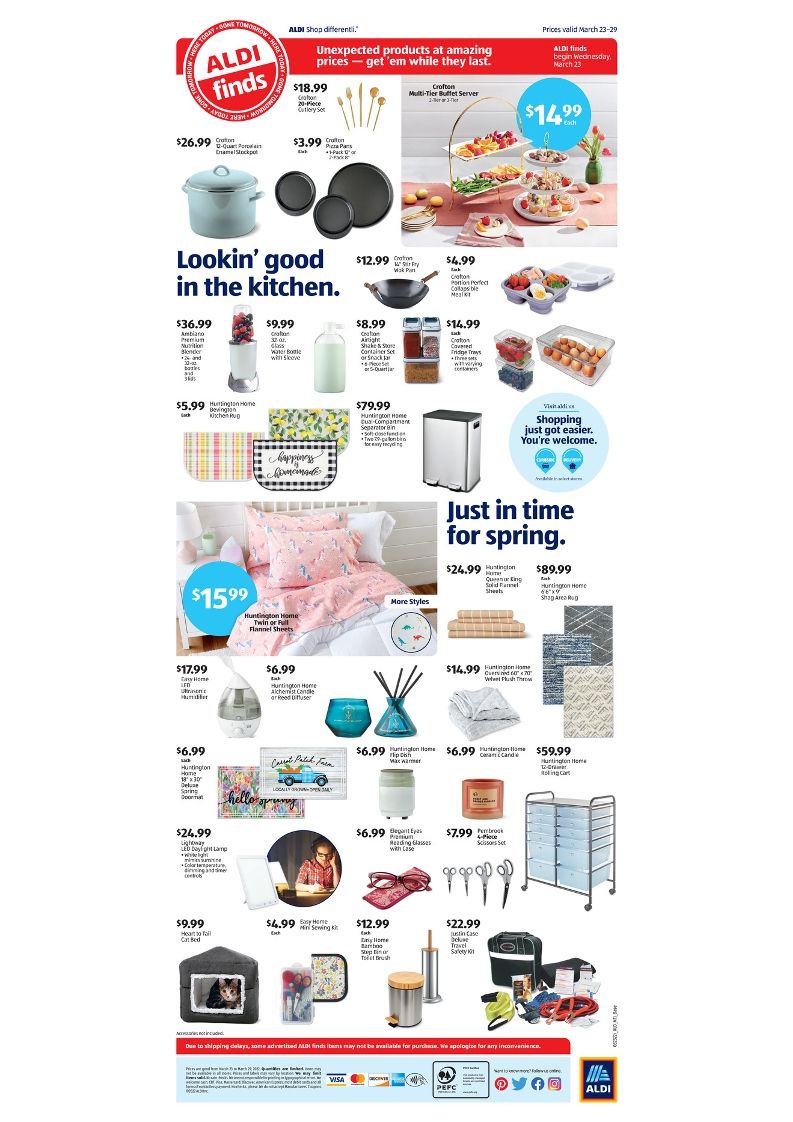 ALDI (AL) Weekly Ad Flyer March 29 to April 5