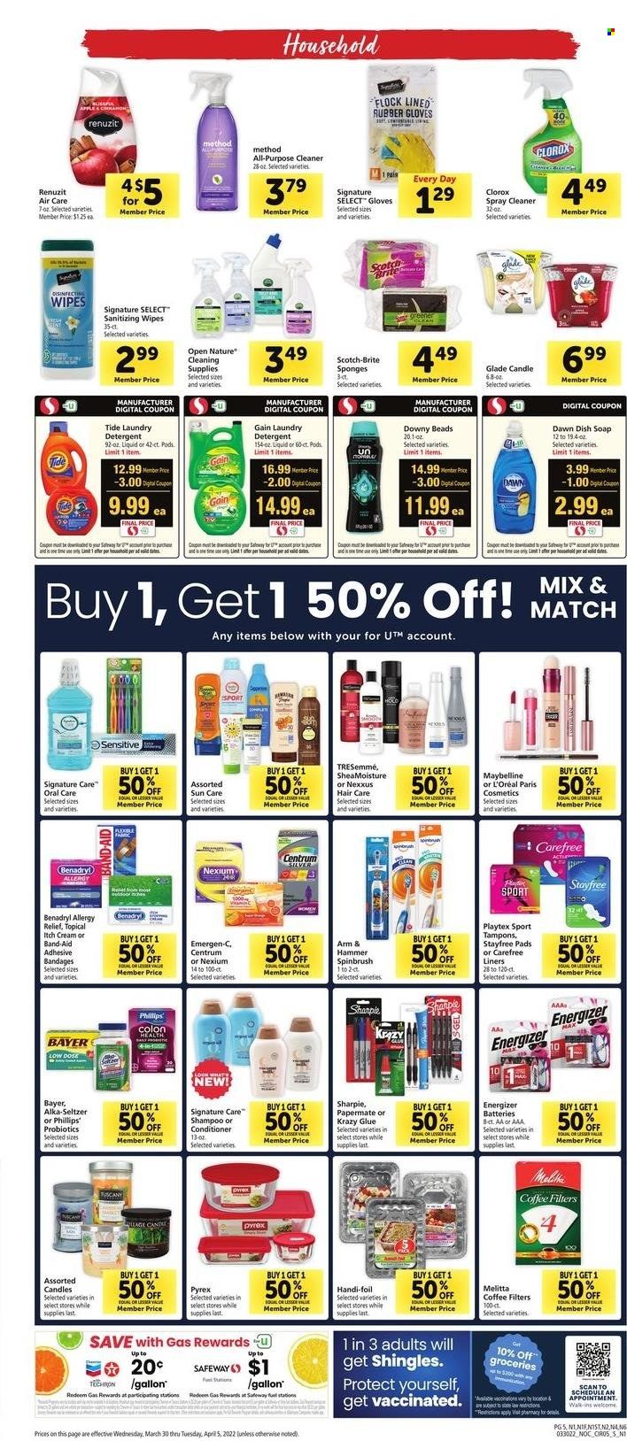 Safeway (AZ, CA, CO, HI, MD, NE, OR, VA, WA) Weekly Ad Flyer March 29 to April 5