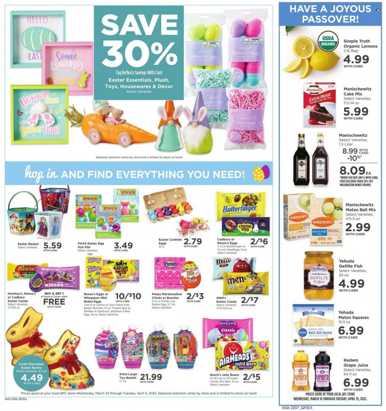 QFC (WA) Weekly Ad Flyer March 29 to April 5
