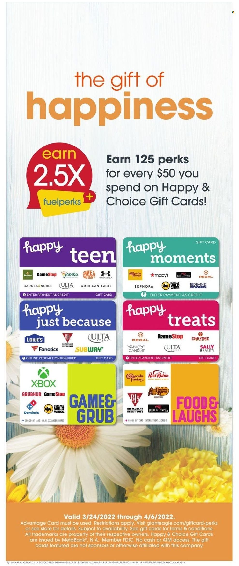 Giant Eagle (OH, PA) Weekly Ad Flyer March 29 to April 5