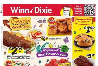 Winn Dixie (AL, FL, GA, LA) Weekly Ad Flyer March 30 to April 6