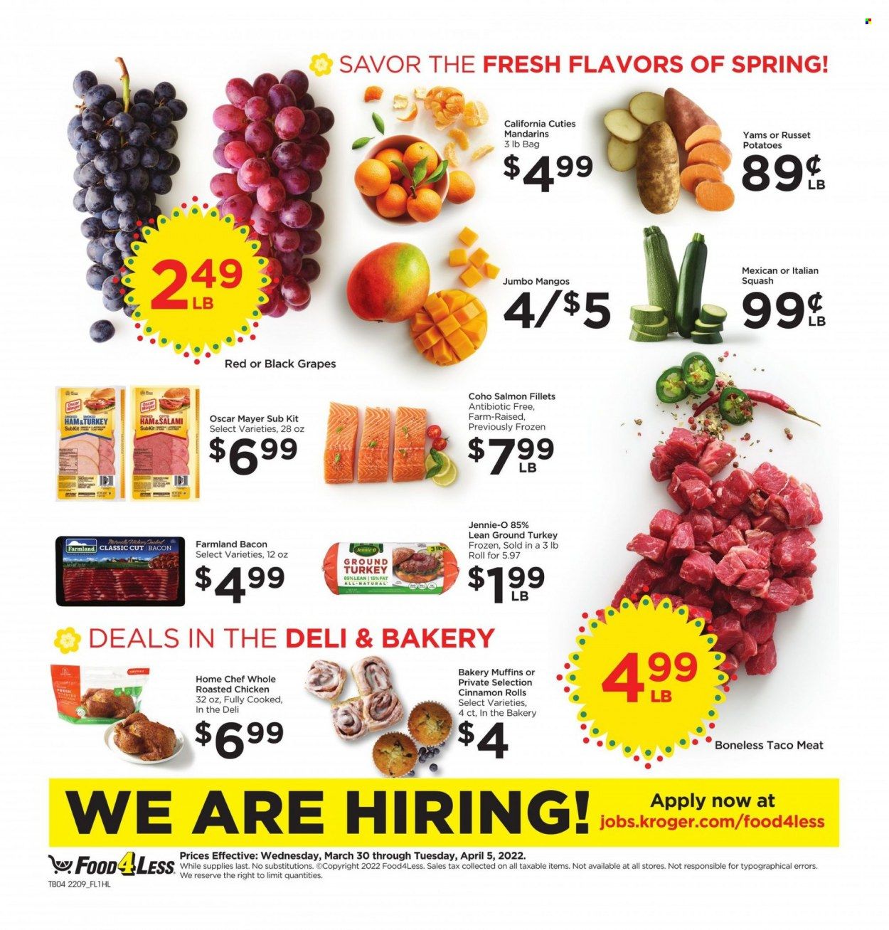 Food 4 Less (CA) Weekly Ad Flyer March 30 to April 6