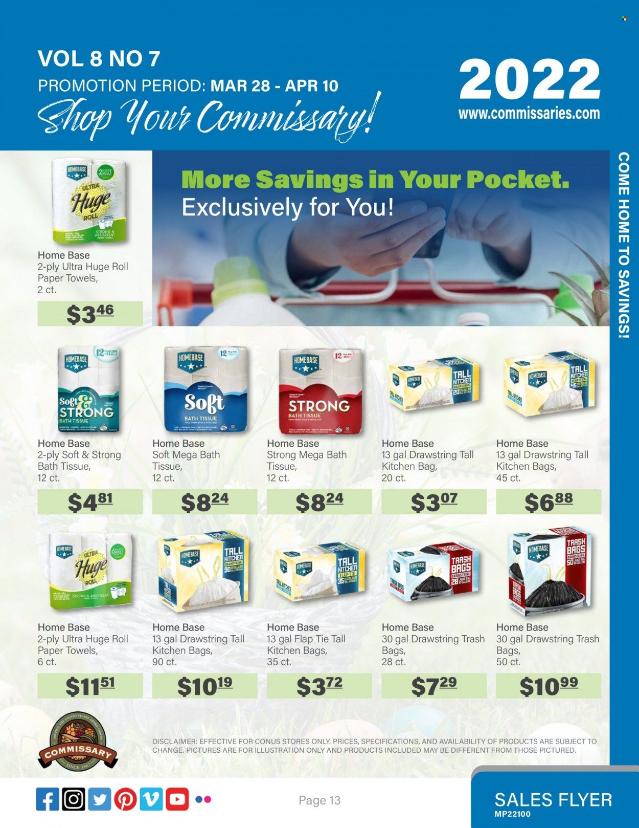 Commissary Weekly Ad Flyer March 30 to April 6