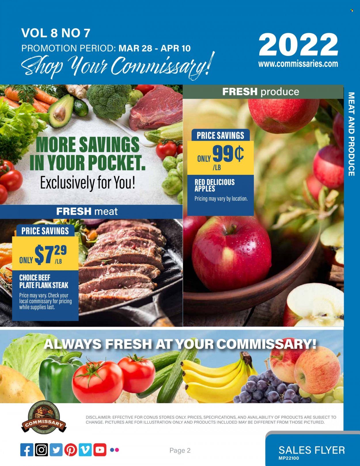 Commissary Weekly Ad Flyer March 30 to April 6