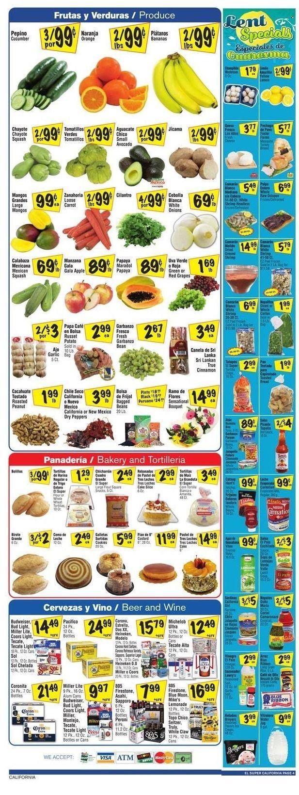 El Super (CA, NM, NV, TX) Weekly Ad Flyer March 30 to April 6