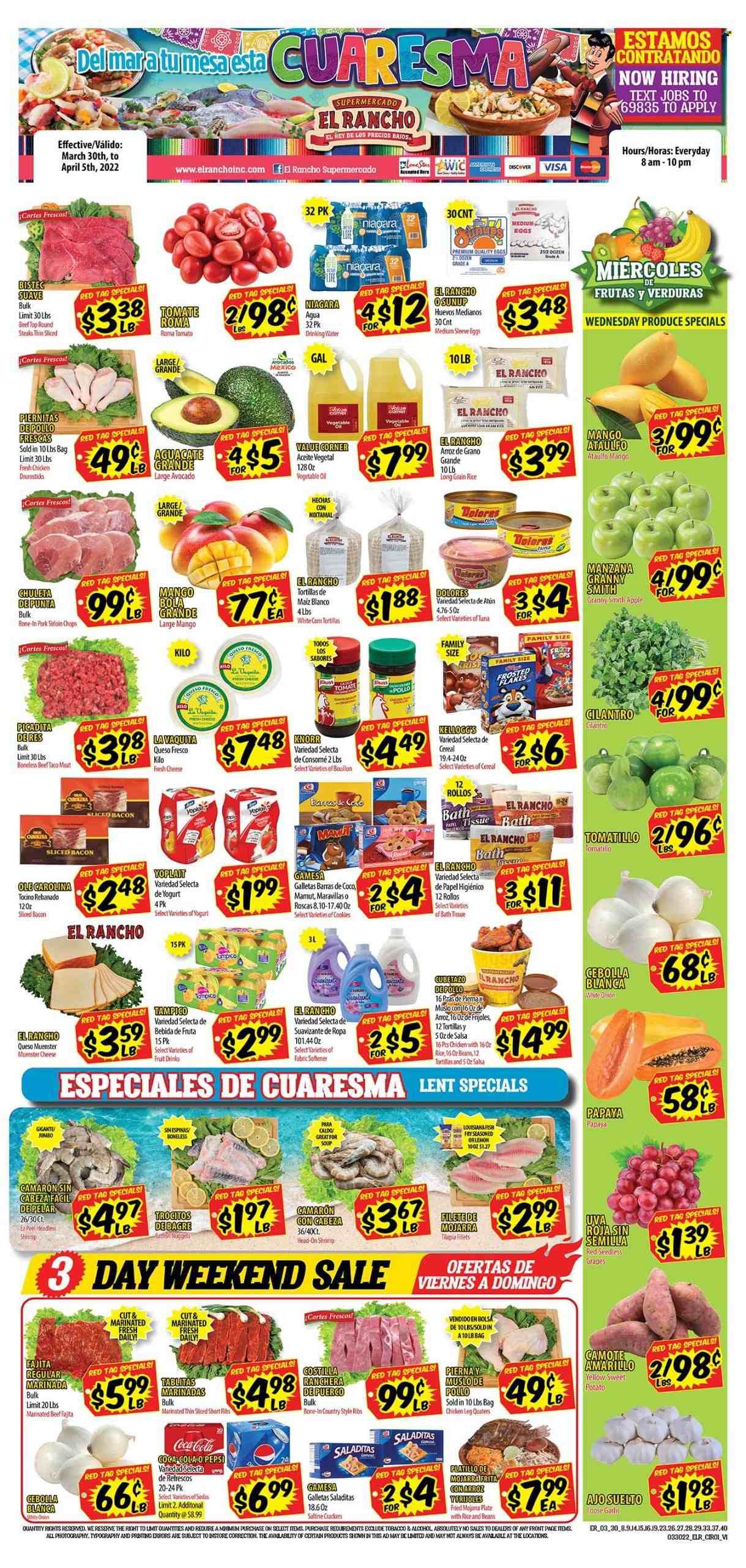 El Rancho (TX) Weekly Ad Flyer March 30 to April 6