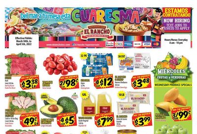 El Rancho (TX) Weekly Ad Flyer March 30 to April 6