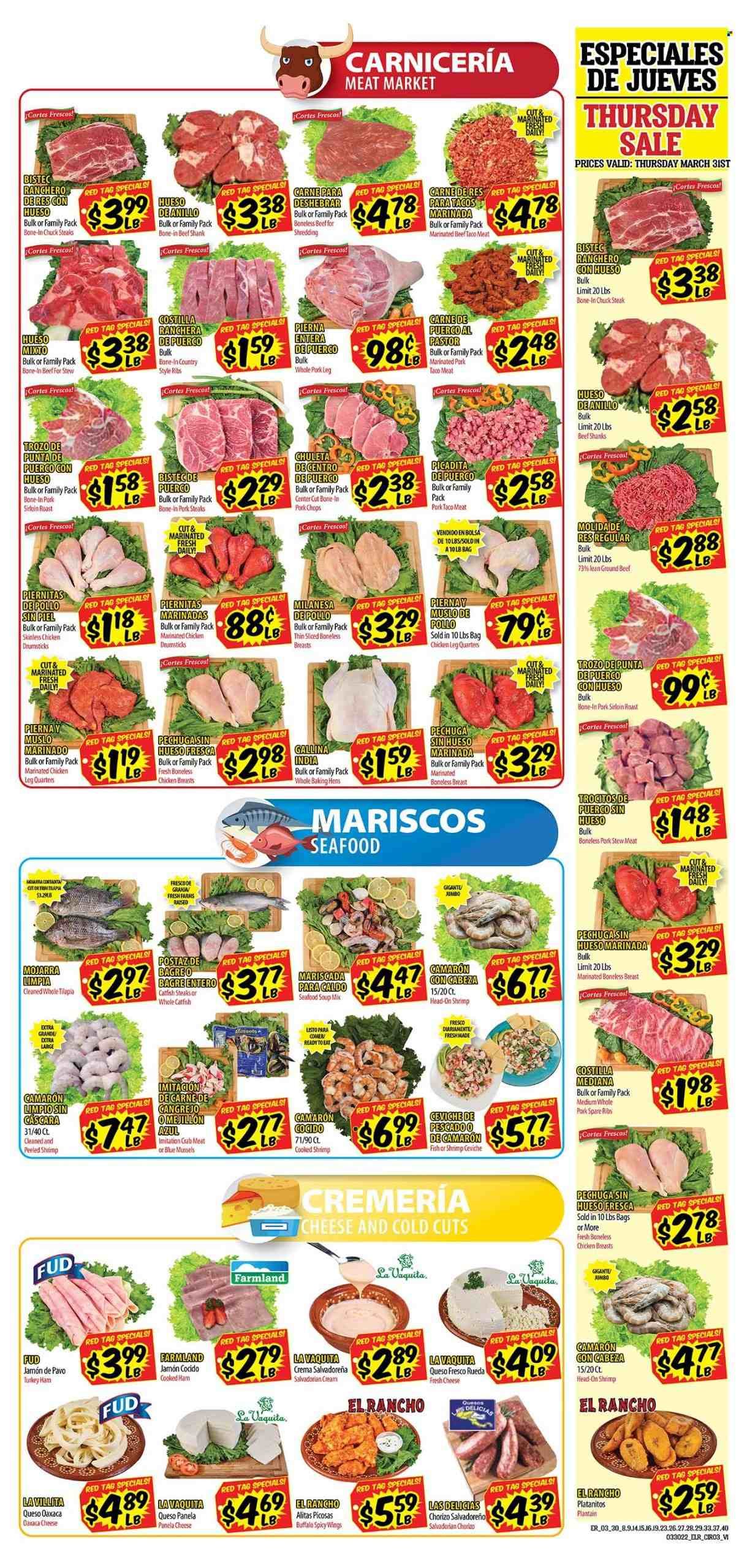 El Rancho (TX) Weekly Ad Flyer March 30 to April 6