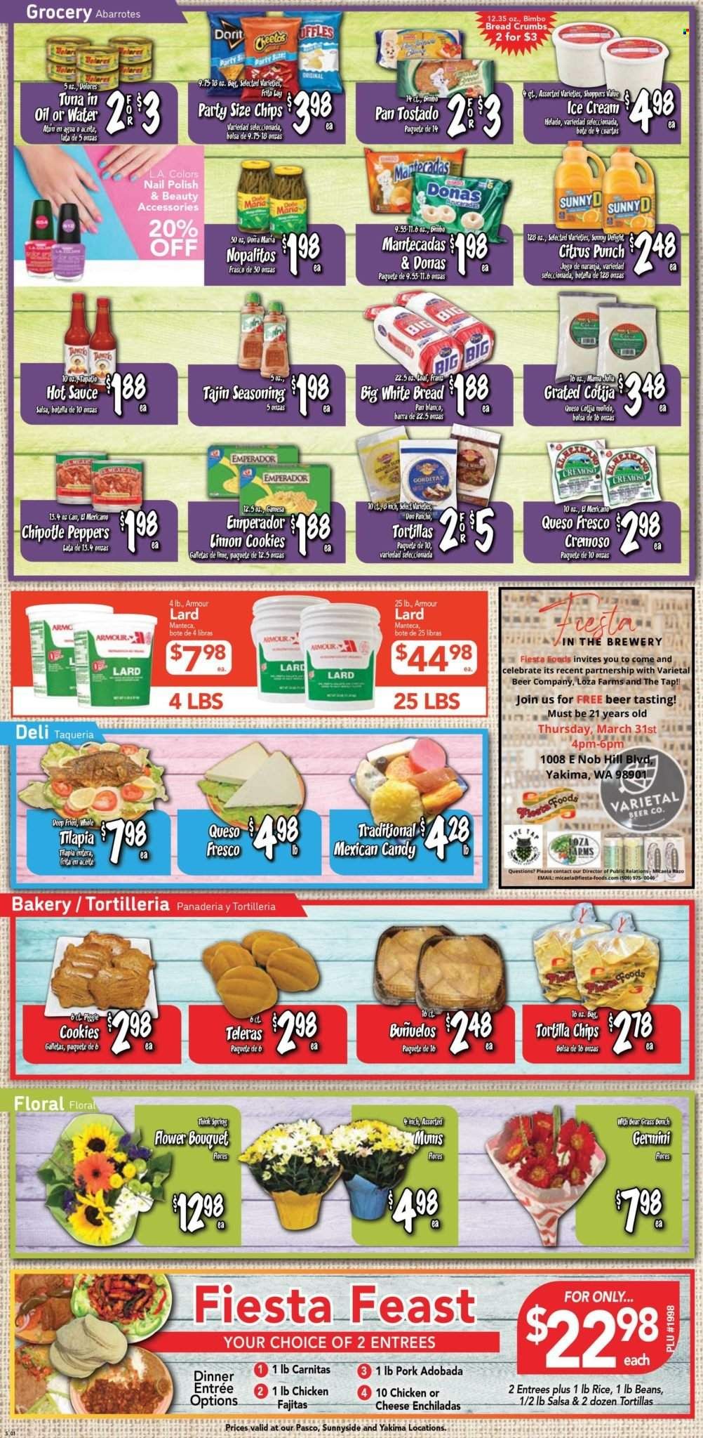 Fiesta Foods SuperMarkets (WA) Weekly Ad Flyer March 30 to April 6