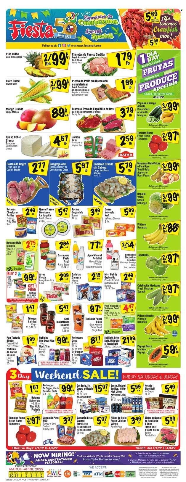 Fiesta Mart (TX) Weekly Ad Flyer March 30 to April 6