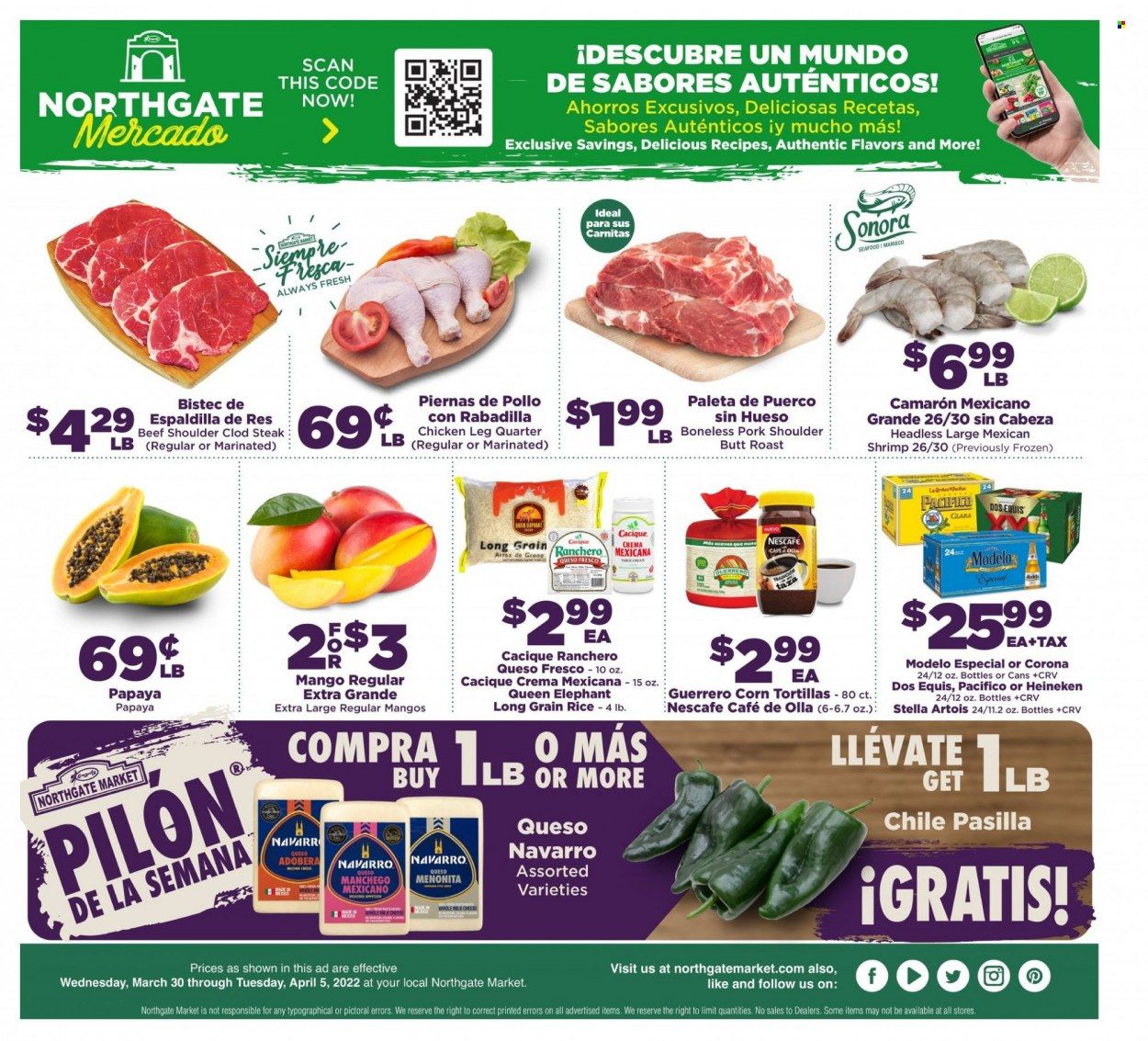 Northgate Market (CA) Weekly Ad Flyer March 30 to April 6