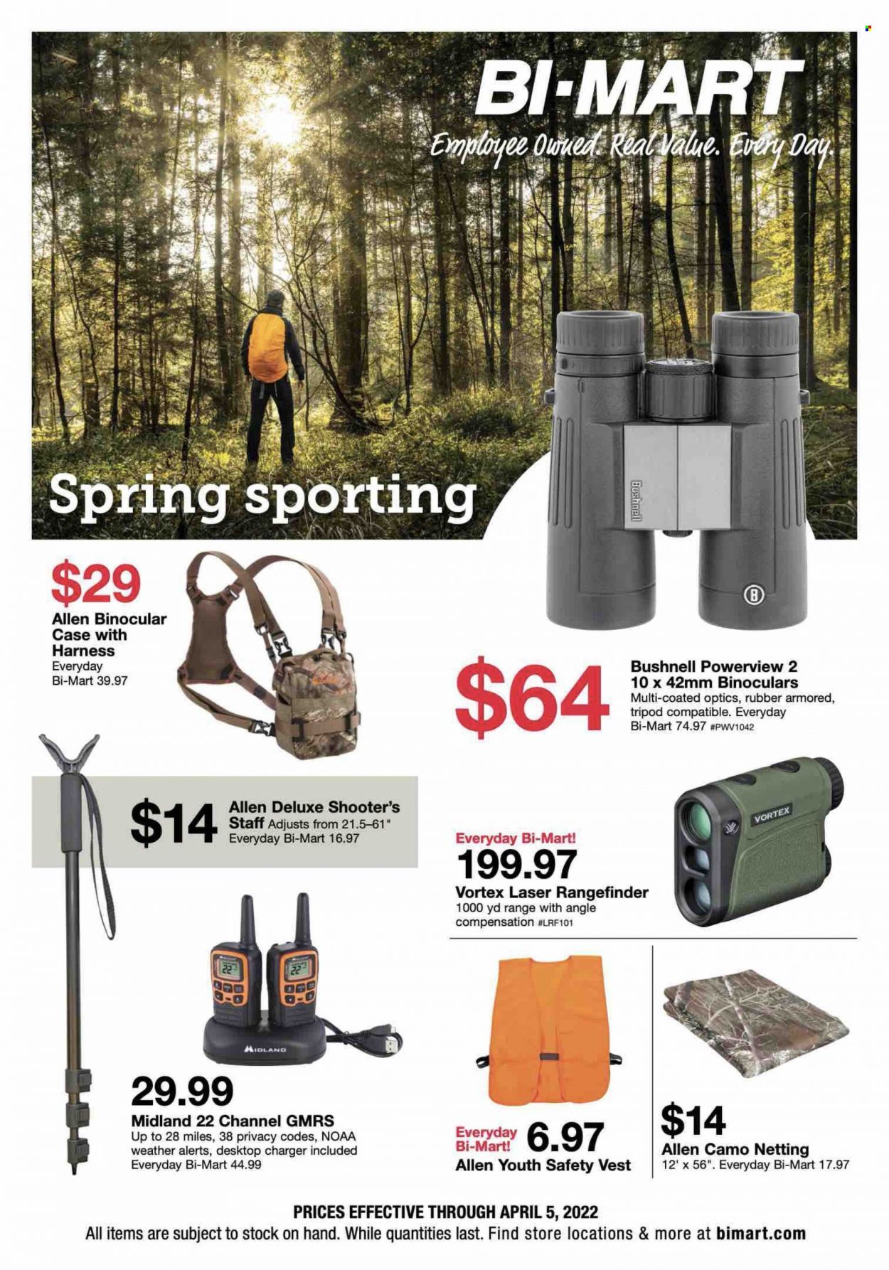 Bi-Mart (ID, OR, WA) Weekly Ad Flyer March 30 to April 6