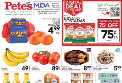 Pete's Fresh Market (IL) Weekly Ad Flyer March 30 to April 6