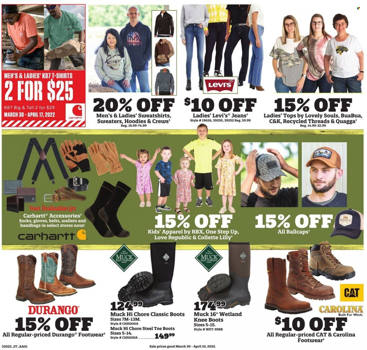 Orscheln Farm and Home (IA, IN, KS, MO, NE, OK) Weekly Ad Flyer March 30 to April 6