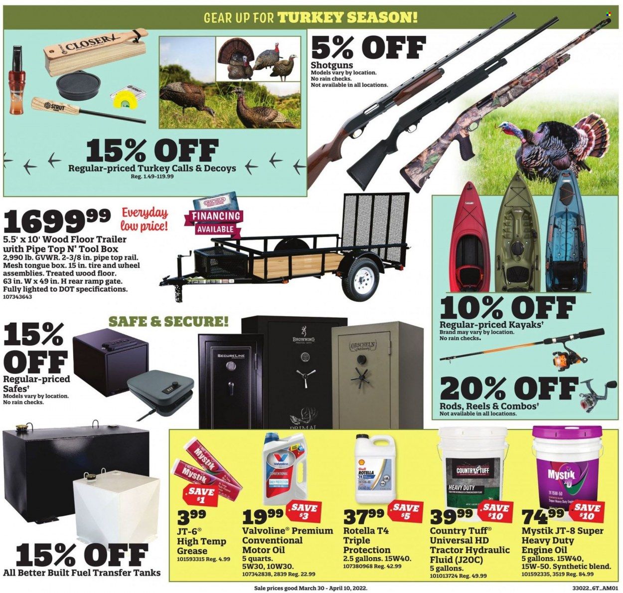 Orscheln Farm and Home (IA, IN, KS, MO, NE, OK) Weekly Ad Flyer March 30 to April 6