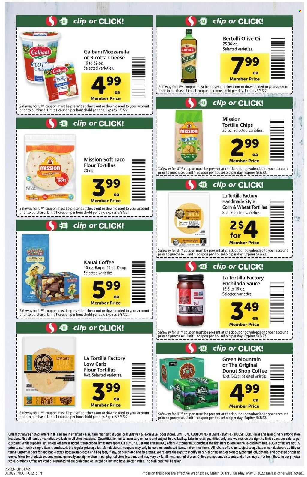Safeway (AZ, CA, CO, HI, MD, NE, OR, VA, WA) Weekly Ad Flyer March 30 to April 6