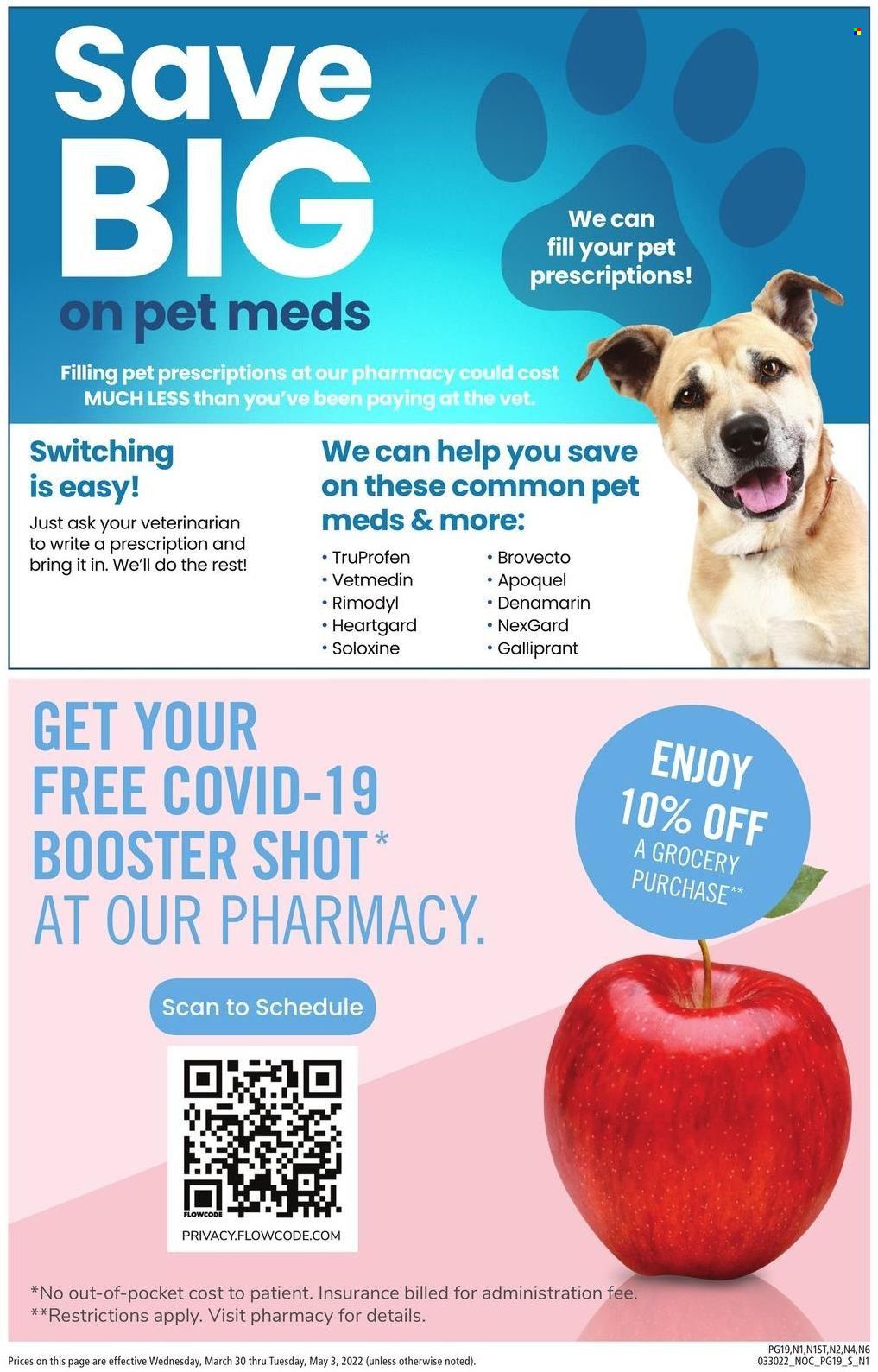 Safeway (AZ, CA, CO, HI, MD, NE, OR, VA, WA) Weekly Ad Flyer March 30 to April 6