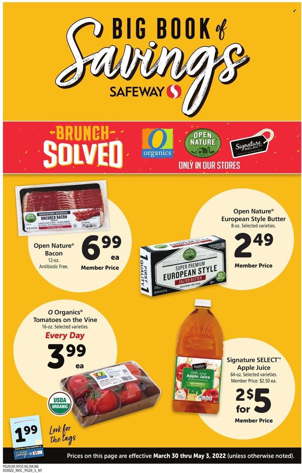 Safeway (AZ, CA, CO, HI, MD, NE, OR, VA, WA) Weekly Ad Flyer March 30 to April 6