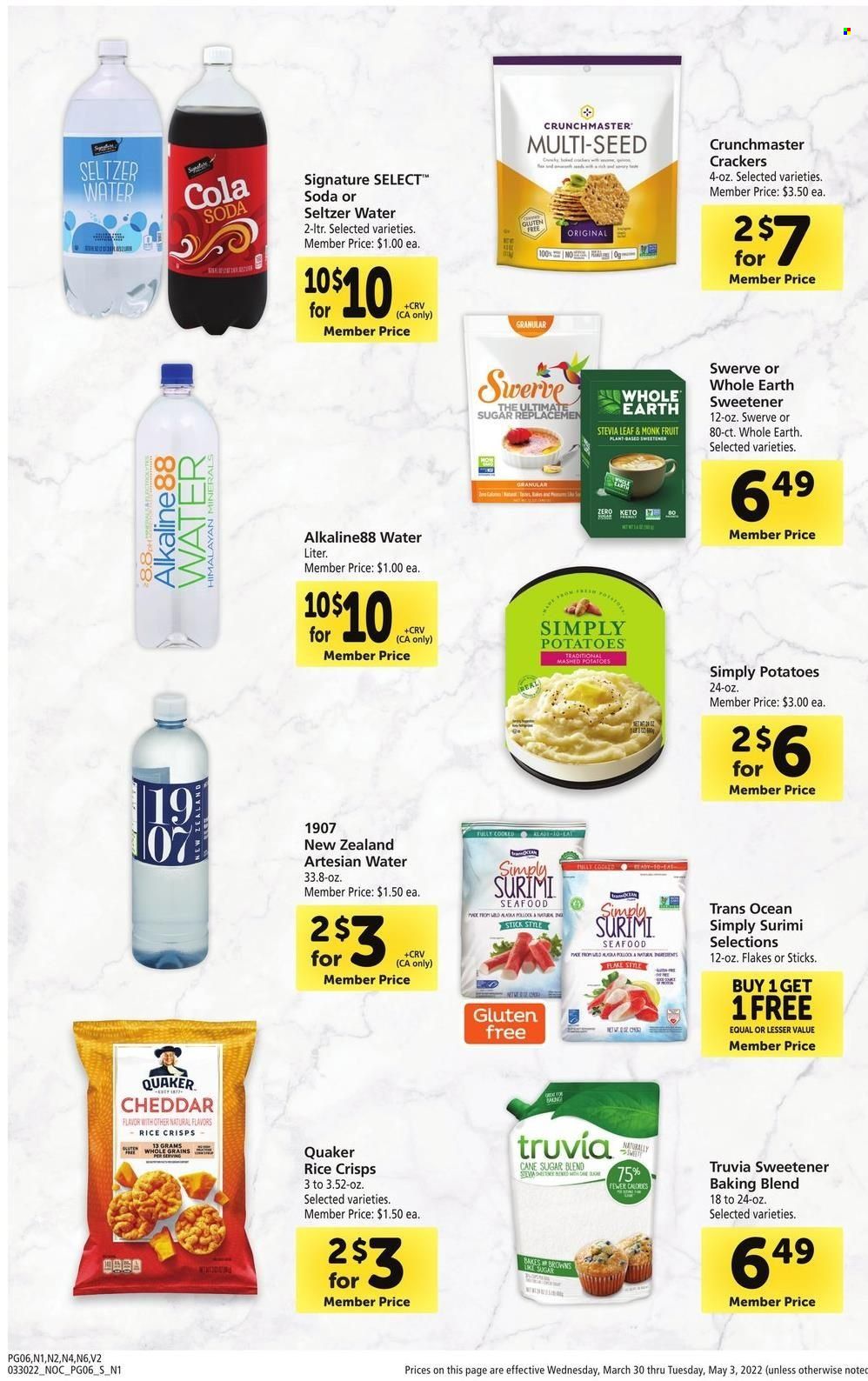 Safeway (AZ, CA, CO, HI, MD, NE, OR, VA, WA) Weekly Ad Flyer March 30 to April 6
