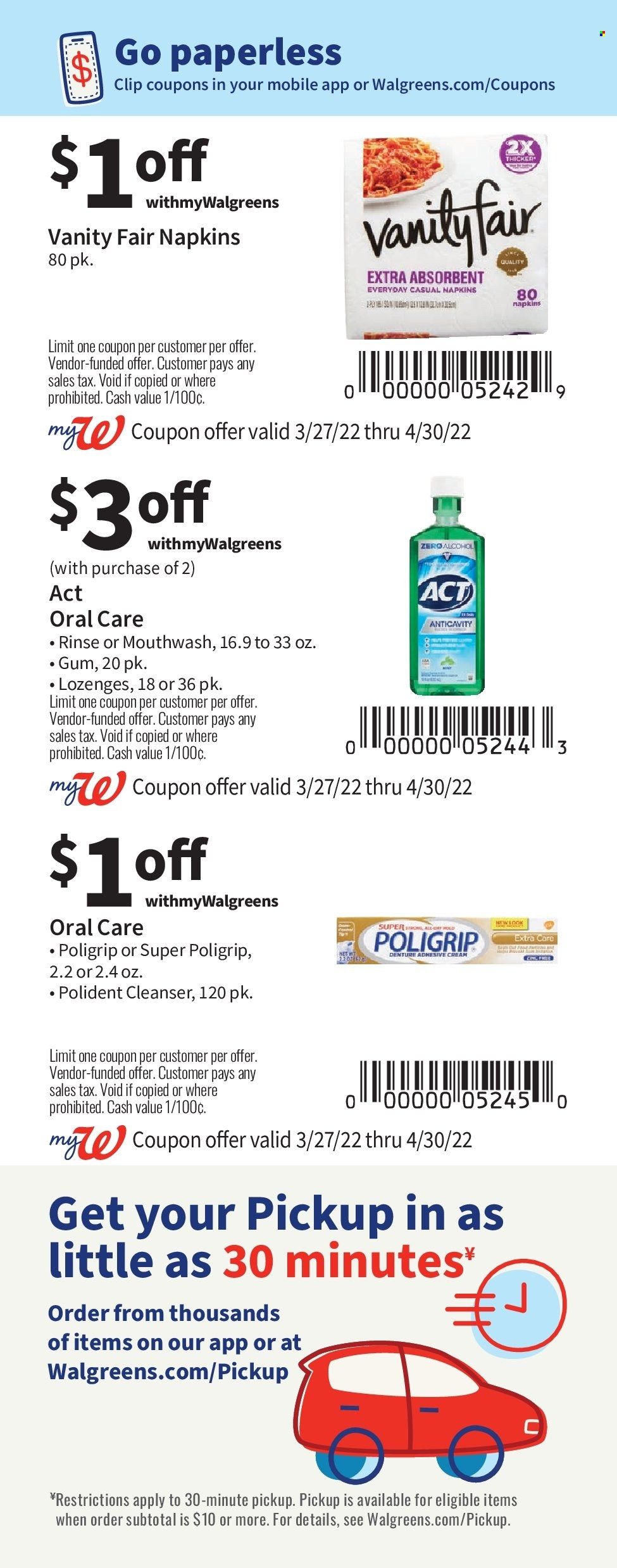 Walgreens Weekly Ad Flyer March 30 to April 6