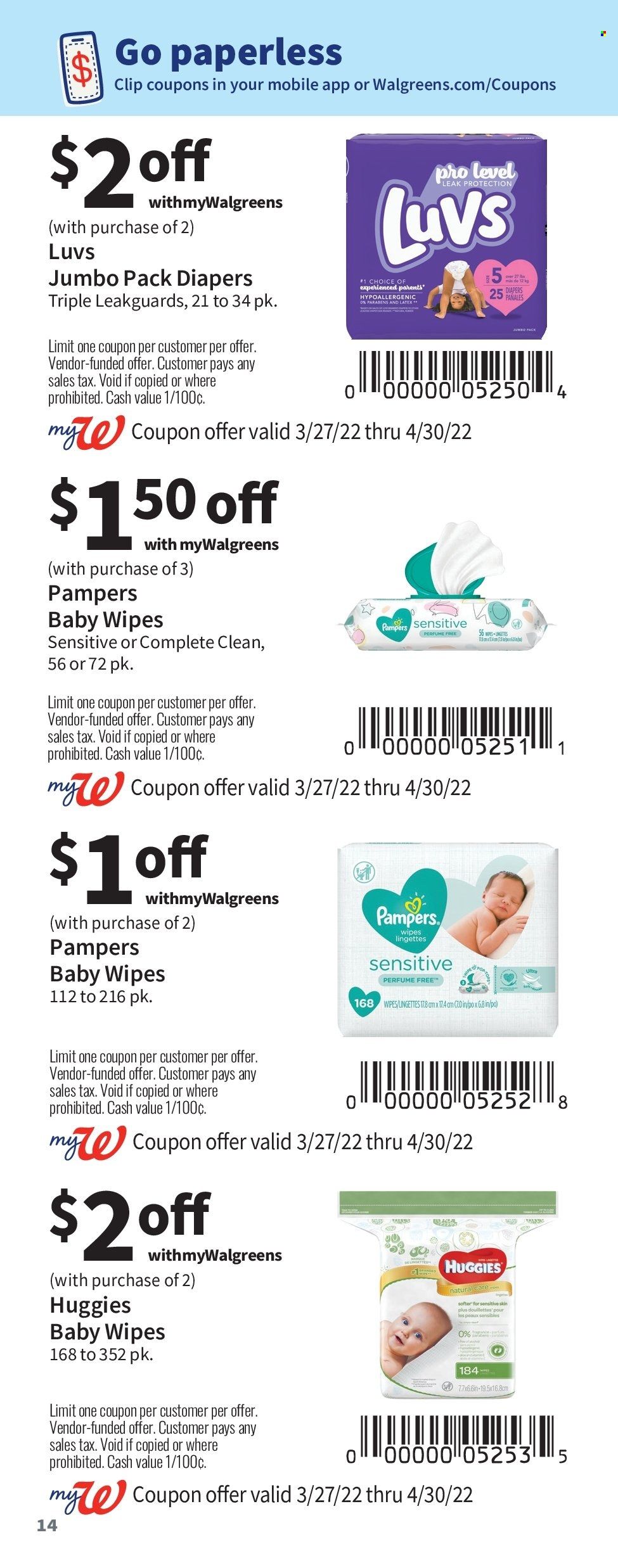 Walgreens Weekly Ad Flyer March 30 to April 6