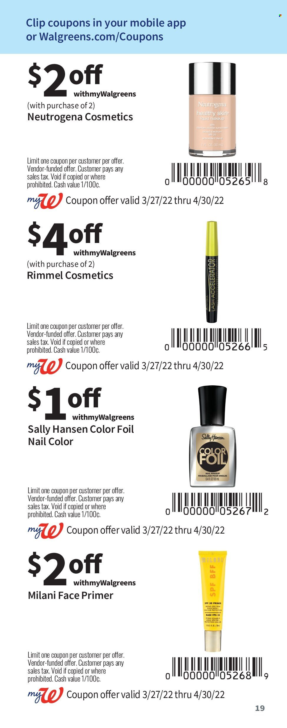 Walgreens Weekly Ad Flyer March 30 to April 6